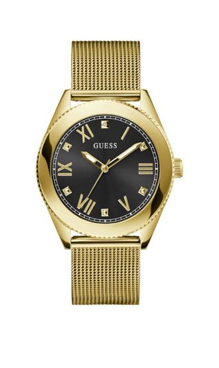 Reloj Guess Acero Dorado y Negro