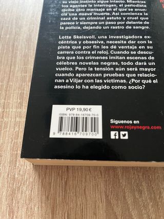 Libro (trhiller): El ejecutor (Geir Tangen)