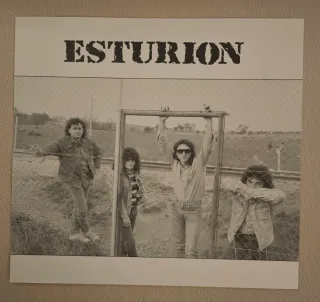 Esturión LP No Les Dejes 1990 Rock Heavy