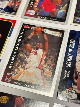 28 cromos NBA Panini Upper Deck Hoops Topps