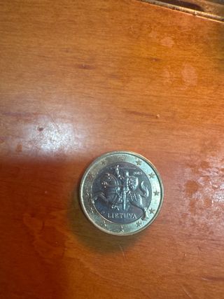 Moneda 1€ Lituania 2015 Coleccionista