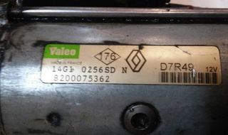 110063 motor arranque 8200075362 renault laguna ii