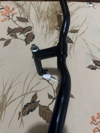 Manillar y potencia para bicicleta