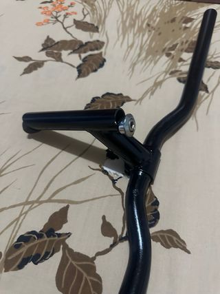 Manillar y potencia para bicicleta