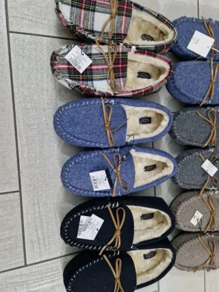 Pantofole lana foderate taglia 40 41 42 43