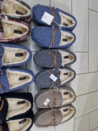 Pantofole lana foderate taglia 40 41 42 43