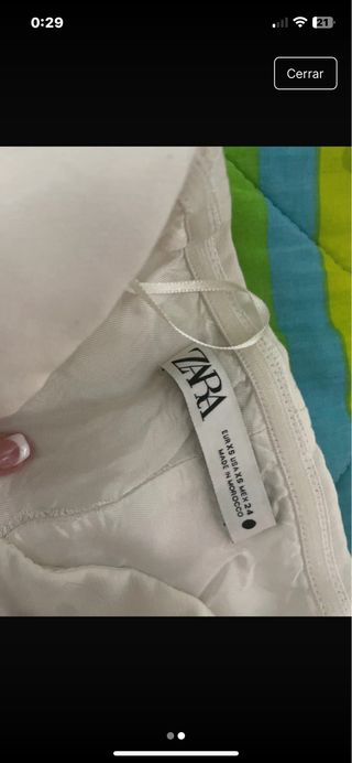 Corsé blanco xs-xxs