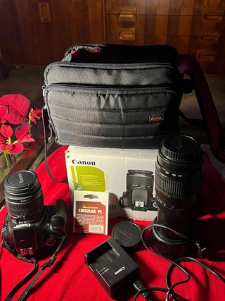 Canon EOS 1100D Cámara Digital Negra