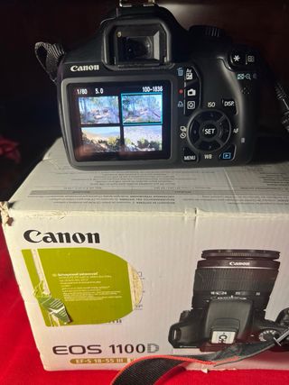 Canon EOS 1100D Cámara Digital Negra