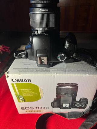Canon EOS 1100D Cámara Digital Negra