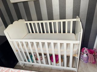 Cuna de madera blanca Mi Cuna
