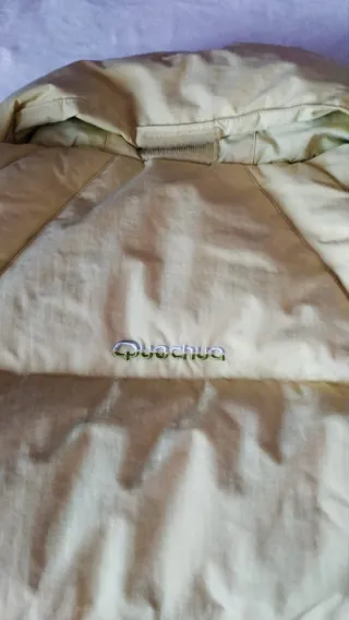 Chaqueta  anorak de plumón amarilla Quechua