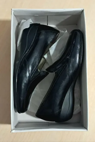 Mocasines Calzarella Mujer Talla 37 Negros zapatos