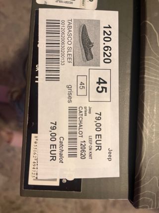 Zapatilla Jeep Hombre Gris y Turquesa