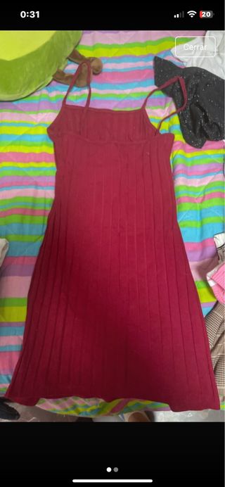 Vestido corto ajustado