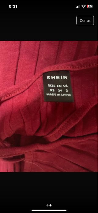 Vestido corto ajustado