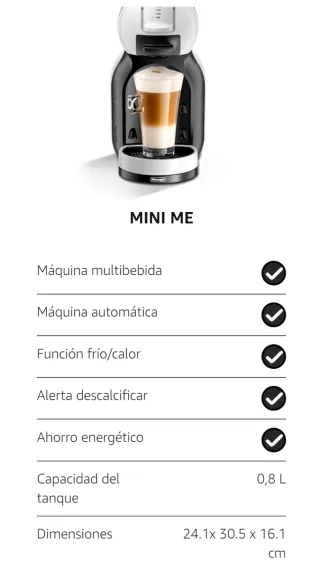 Sin abrir Cafetera Mini Me o Krups de Dolce Gusto