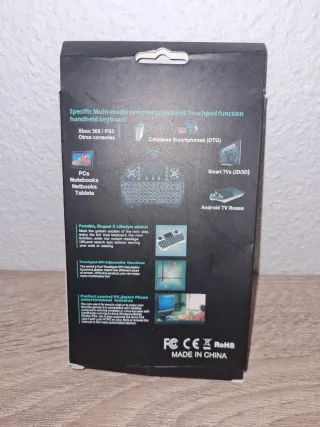 Teclado Mini Inalámbrico TV/Móvil