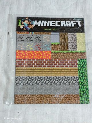 Set Imanes Minecraft - Original y Nuevo