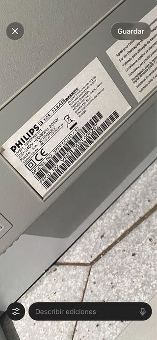 Televisor Philips 37 (mando a veces falla)