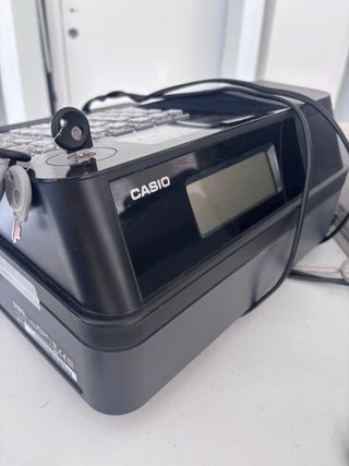 Caja Registradora Casio Negra