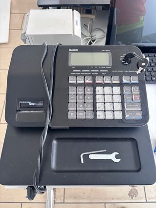 Caja Registradora Casio Negra