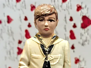 ANTIGUO MUÑECO DE COMUNIÓN AÑOS 80