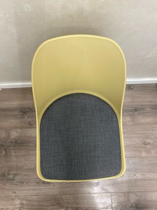 Silla de Escritorio Amarilla | Diseño Elegante