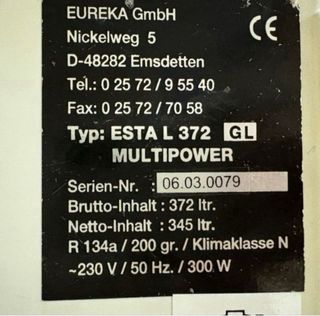 Frigorífico expositor Multipower