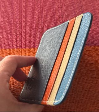 Tarjetero piel multicolor 11x9cm Unisex