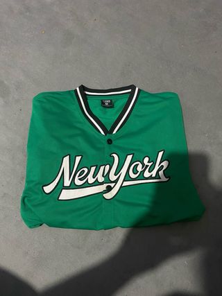 Camiseta New York Verde