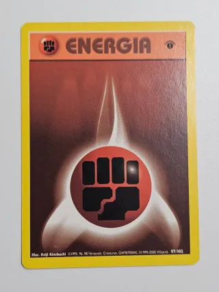 Carta Pokemon Energia Combattimento 97/102