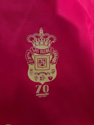 Camiseta UD Las Palmas 70 Aniversario S original