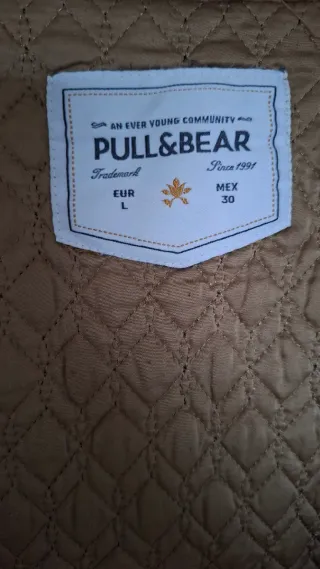 Abrigo/Parka mujer marrón/beige