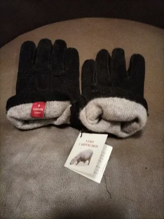 Guanti Carpincho Pelle Foderati Cashmere