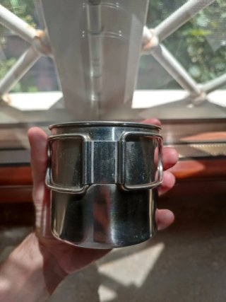 2 Tazze Inox Scout Tech Campeggio Escursionismo