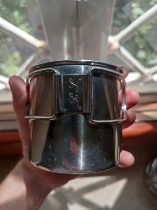 2 Tazze Inox Scout Tech Campeggio Escursionismo