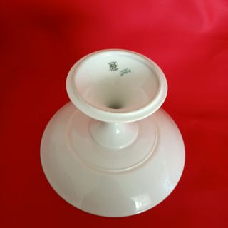 Centro de mesa porcelana flores azules