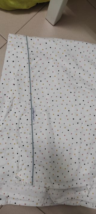 Sábanas Cuna Petit Praia Lunares