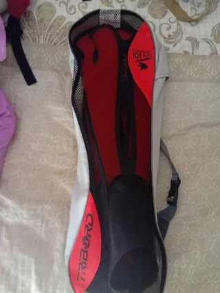 Aletas de natación Tribord azules. 42