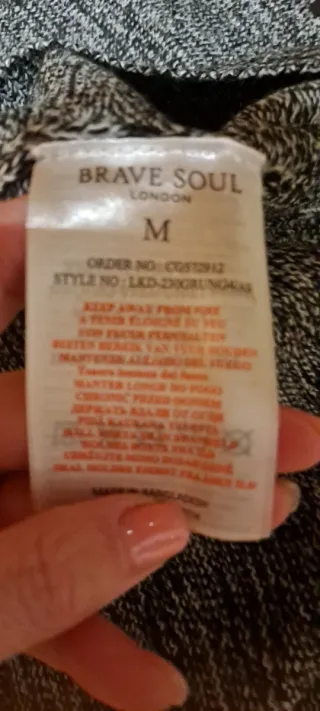 Vestido de punto Brave Soul London