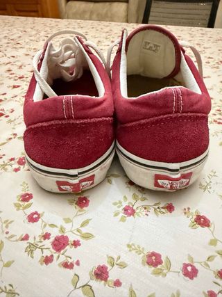 Zapatillas Vans Rojas unisex