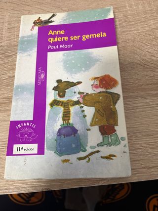 Anne quiere ser gemela