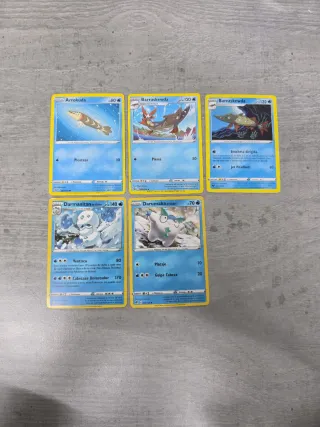 Pack Cartas Pokémon: Arrokuda, Barraskewda, Darman