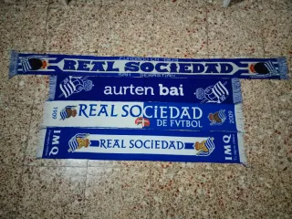 4 Bufandas Real Sociedad
