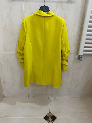 Blazer giallo donna