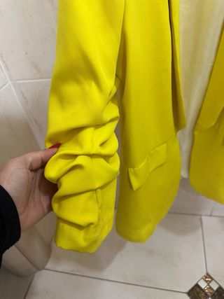 Blazer giallo donna