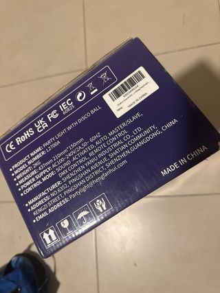 Luces DJ Ehaho L2700A 3D