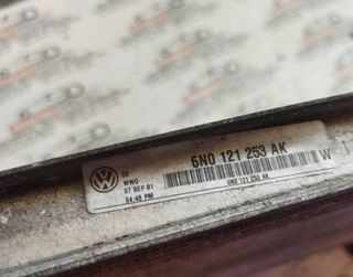 Radiador agua volkswagen 128805 6n0121253ak polo