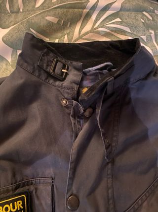 Chaqueta Barbour International A7 Original Negra